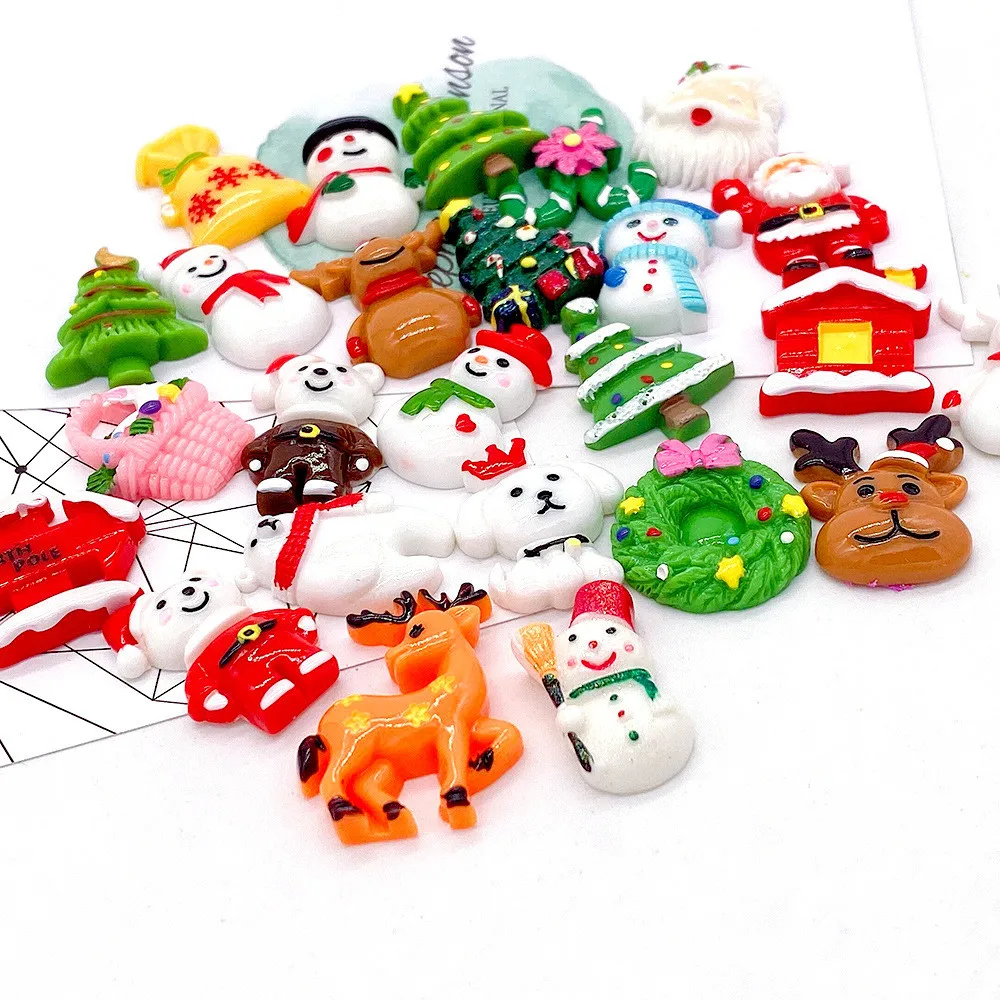 25 шт. Новое рождественское Slime Подвески Форма для выпечки тортов DIY Декор телефона
