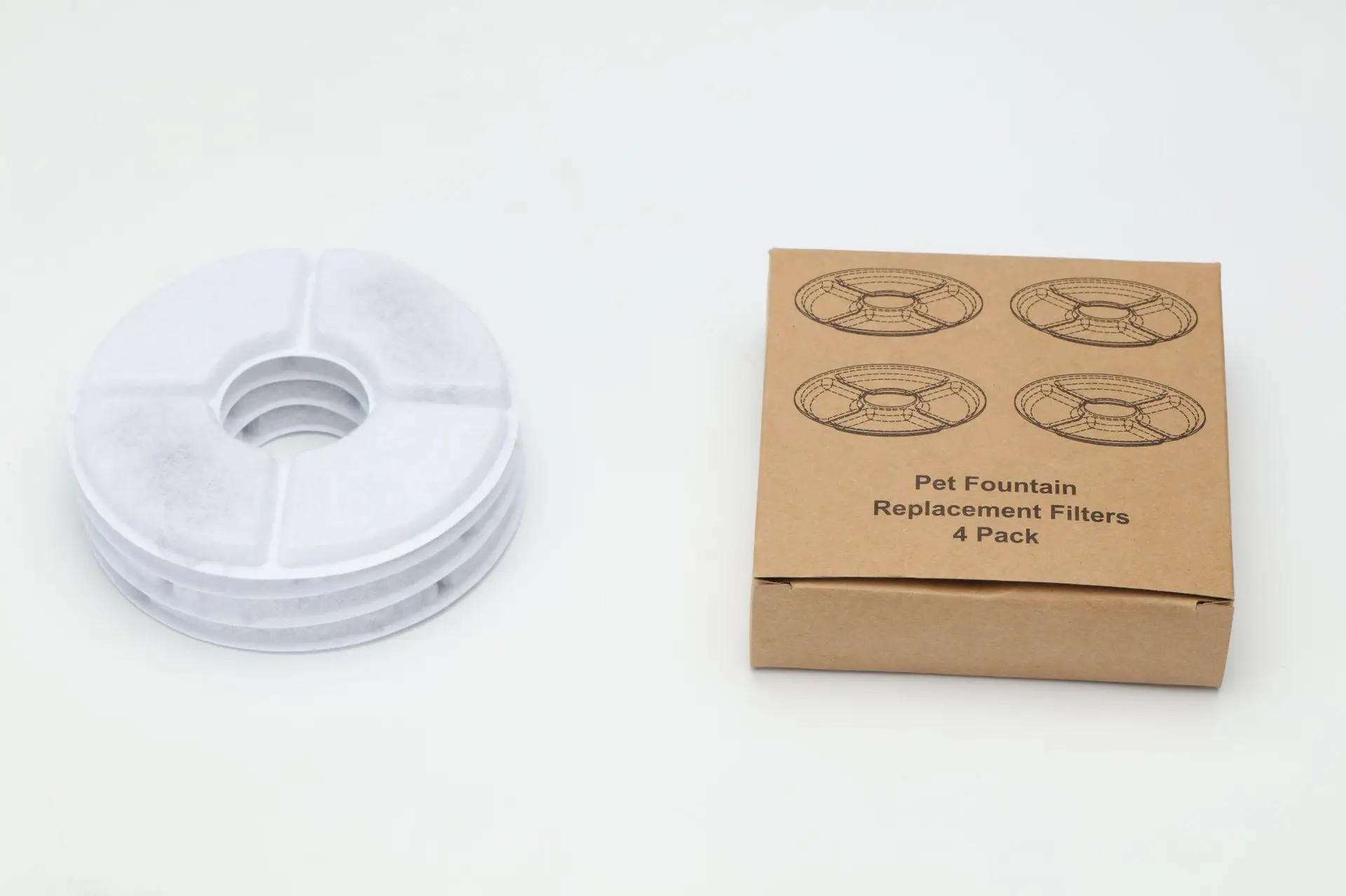 Фильтр-картридж круглый-маленький цветок круглый диспенсер для воды домашних