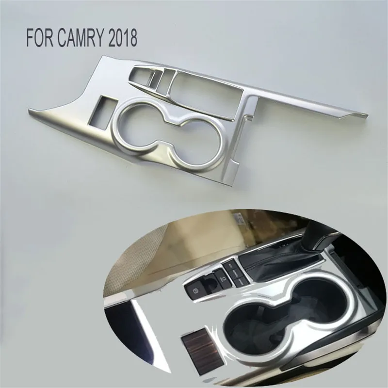 

Fit For Camry 2018 ABS Chrome Style Interior Center Console Gear Shift Box Panel Cover Decorative Car Accessories