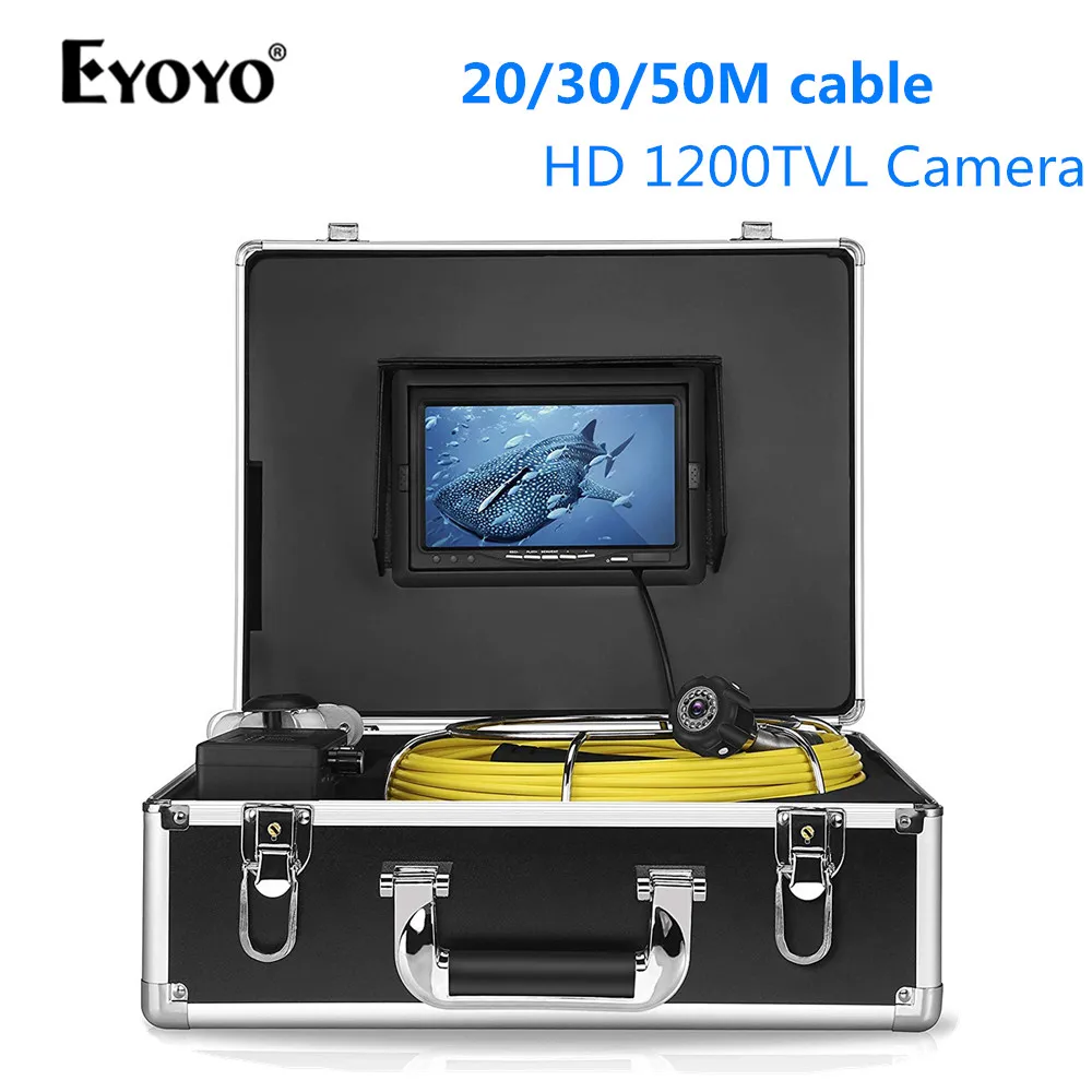 Камера Эндоскоп Eyoyo WF92 HD 1200TVL для инспекции труб и труб|Камеры видеонаблюдения| |