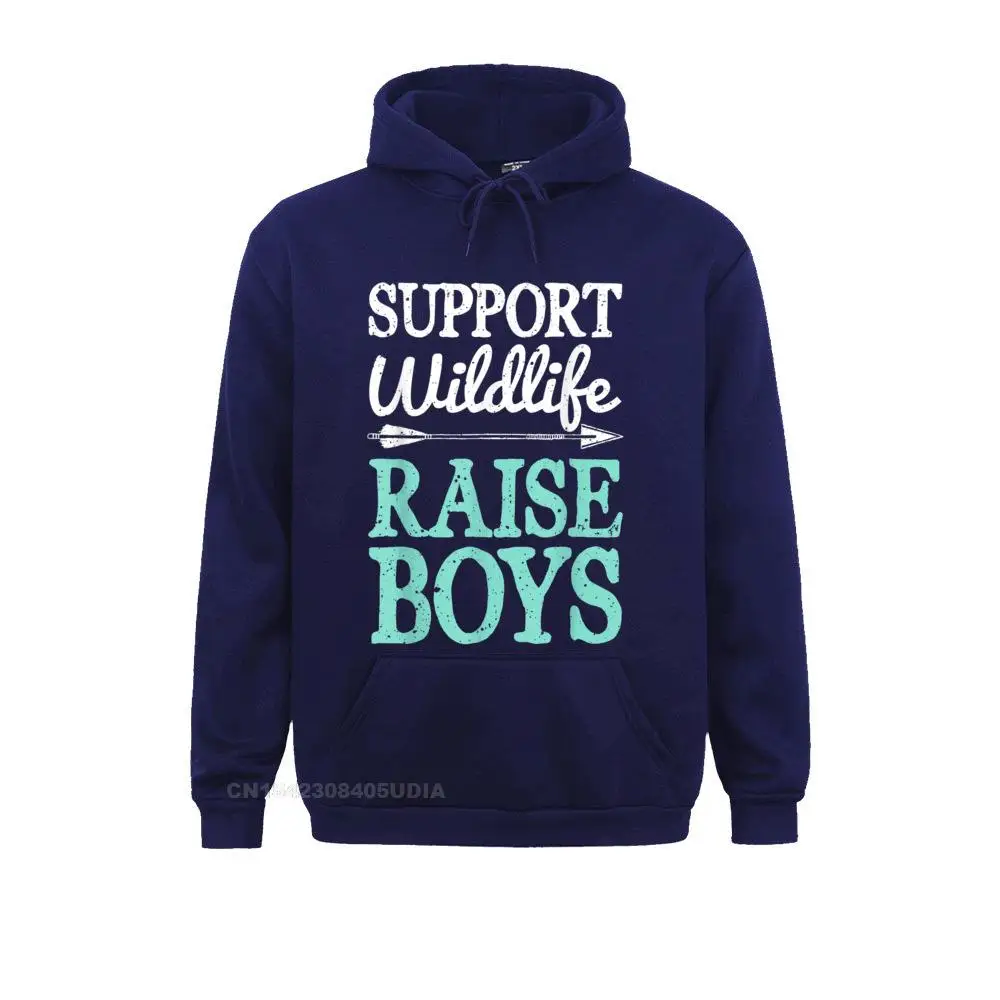 Толстовка с капюшоном для мальчиков поддержкой дикой природы мамы папы матери