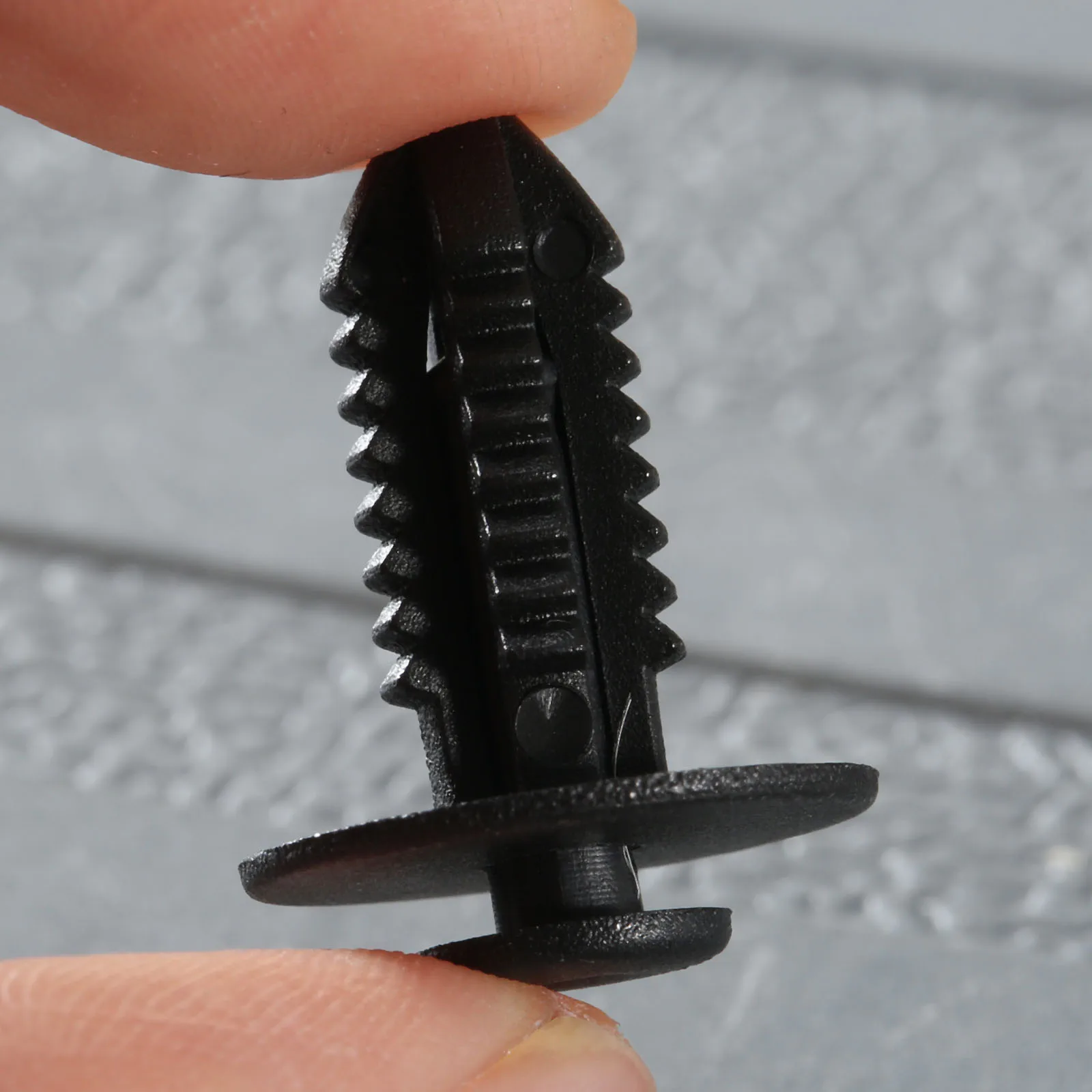 50 шт. Авто КРЫЛО БАМПЕР боковая юбка Пластиковые заклепки Клип дверь отделка