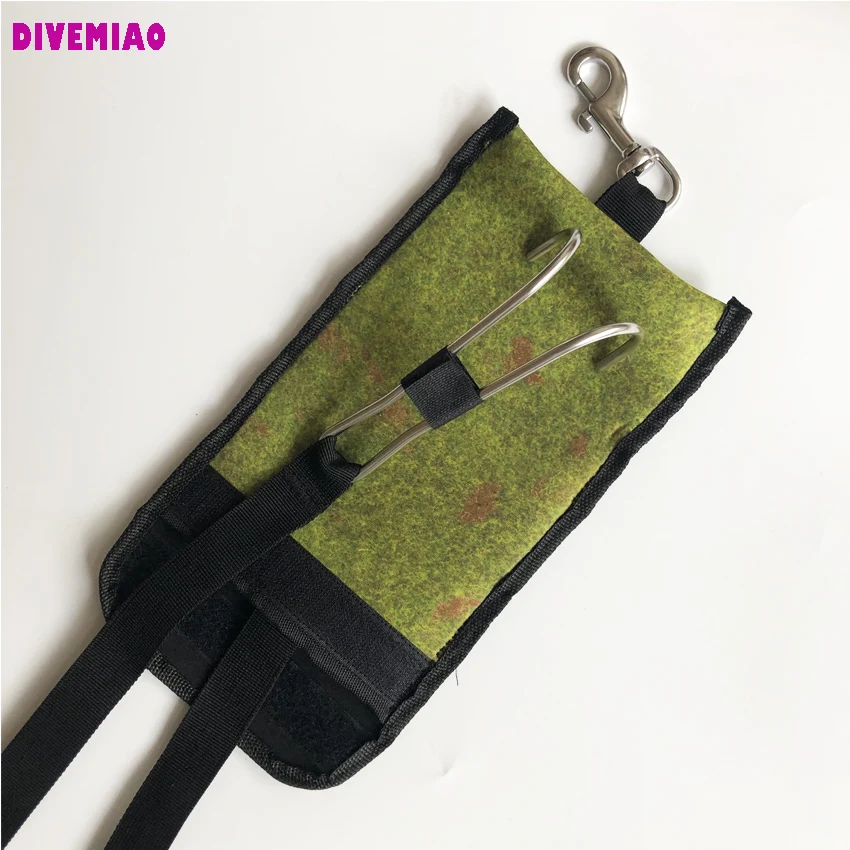 Двойной рифовый крюк из нержавеющей стали для дайвинга погружной сверхмощный