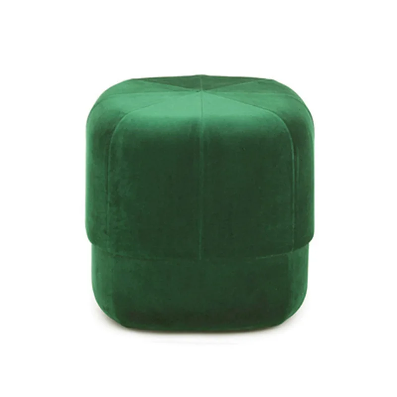 

Простой османский сменный стул для обуви для маленькой квартиры гостиной низкие османы современный шоппинг диван стул креативные тыквенные стулья