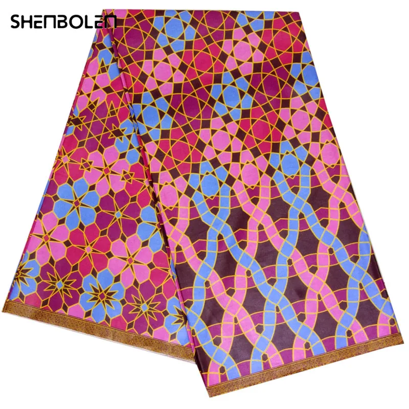 

Африканские принты из Анкары, ткань в стиле пэчворк, ткань для шитья вощеных платьев, рукоделие, текстильный материал «сделай сам» для свадь...