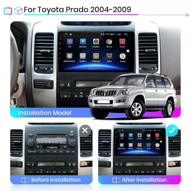 Автомагнитола Junsun V1 для Toyota стерео-система на Android 10 0 2 Гб ОЗУ 32 ПЗУ с GPS и RDS