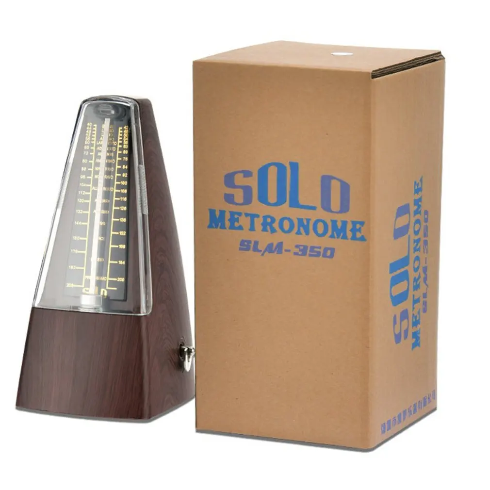 

Hot-Retro Piano Mechanical Metronome Antique Metronome Pendulum Mecanico Wood Color For Universal Piano Guitar Violin Musical