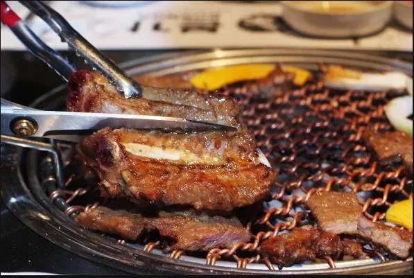 Уличный/внутренний корейский угольный гриль коммерческая печь для барбекю |