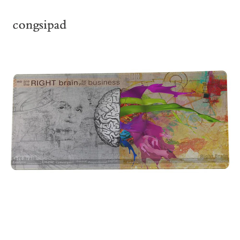 Большой игровой коврик для мыши DIY с рисунком мозга головного 300x600|Коврики мышей| |