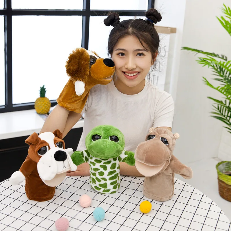 Животный язык специальная манга животных плюшевые игрушки Льва слона тряпичная