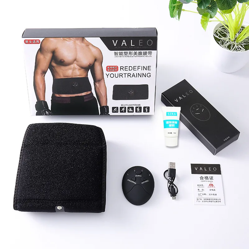 

Intelligent belt abdominal shaping EMS abdominal training abdominal muscle charging pulse fitness waist belt abdominal belt