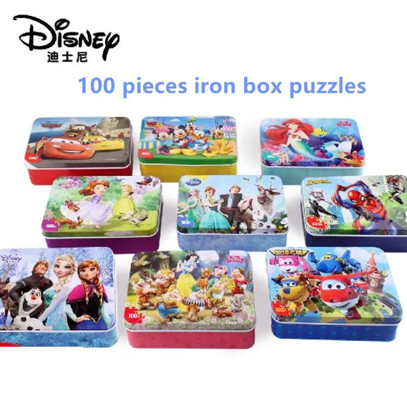 

Disney Frozen Mickey Super Flying Man 100 Pieces Learning Educational Interesting Wooden Toys For Children