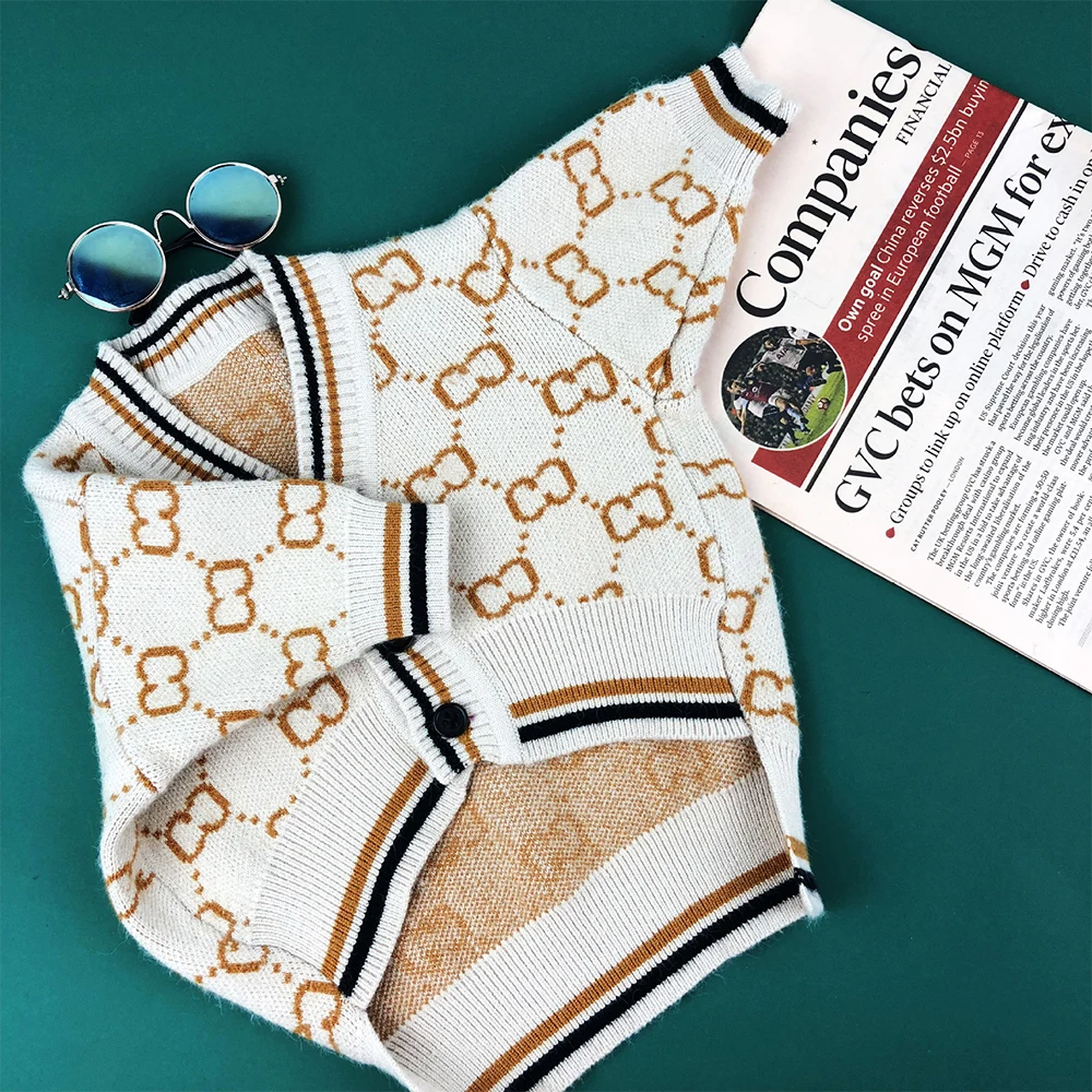 Зимний свитер для питомца куртка Одежда собак пальто одежда чихуахуа