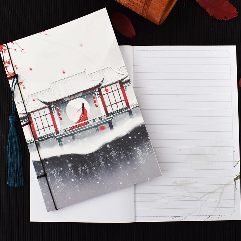 9 Hethrone 1 шт. китайский креативный блокнот для зарисовок Bullet journal милый Накручивающийся блокнот Еженедельный планировщик Канцелярские товары дневник для путешествий - Цвет: 9