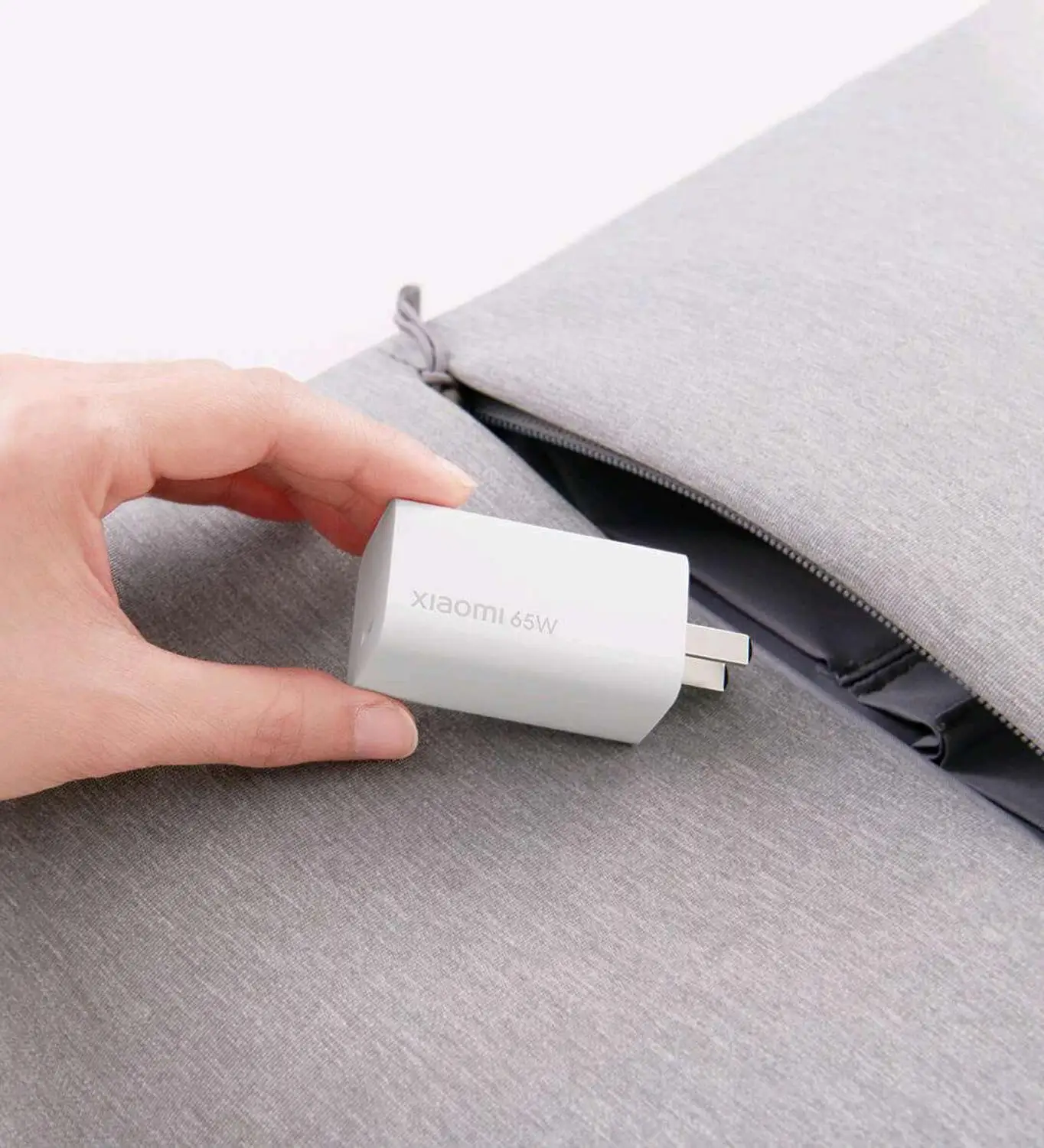 Оригинальное зарядное устройство для путешествий Xiaomi GaN 65 Вт 48% меньший размер USB