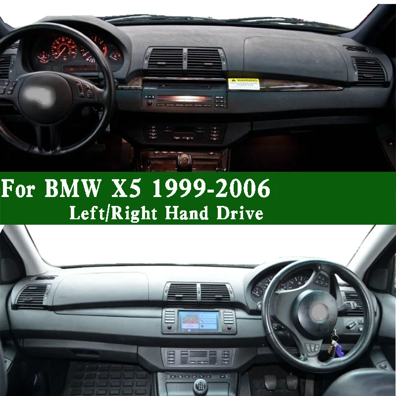 

Для BMW X5 E53 1996-2006 коврик для приборной панели автомобильного стайлинга крышка приборной панели защитный коврик для приборной панели с защитой от грязи украшения