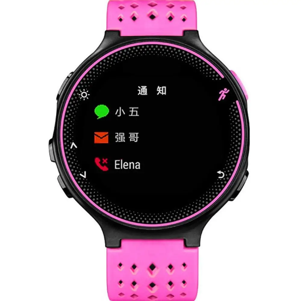 Для Garmin Forerunner силиконовый ремешок для Смарт спортивные часы мягкая резиновая