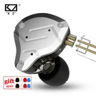Наушники-вкладыши KZ ZS10 Pro 1DD 4BA, металлическая гарнитура с гибридным блоком, Hi-Fi, басовые, спортивные, с шумоподавлением, KZ ZAX, ZSX, ASX
