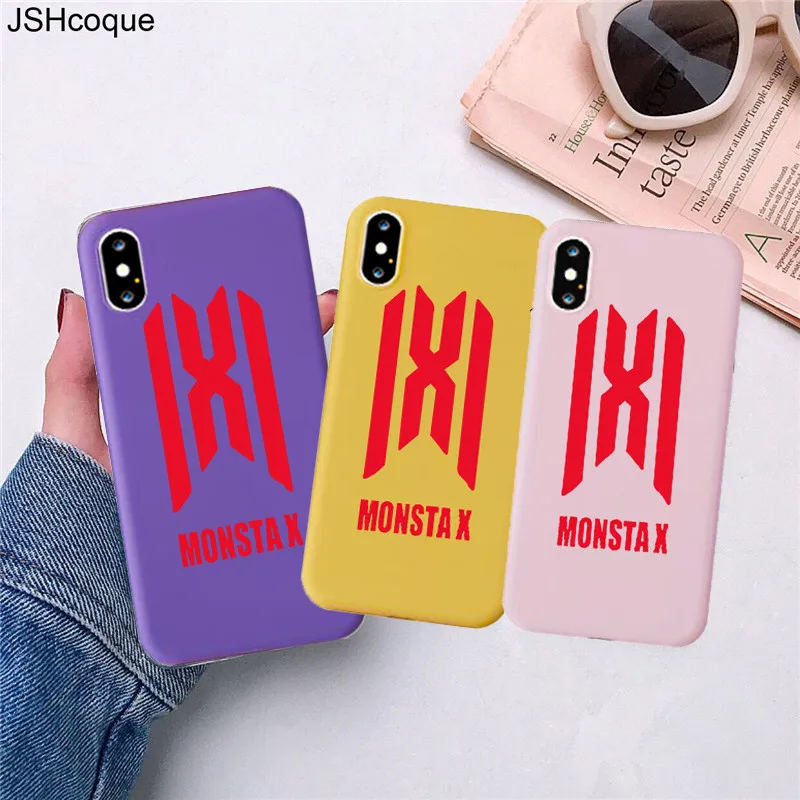 Чехол для телефона IRONGEER Kpop Boy group MONSTA iPhone 6 6S 7 8 Plus X XR XS max|Бамперы| |
