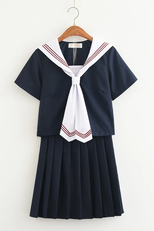 Униформа для учащихся старшей школы Высококачественная jk матросский костюм