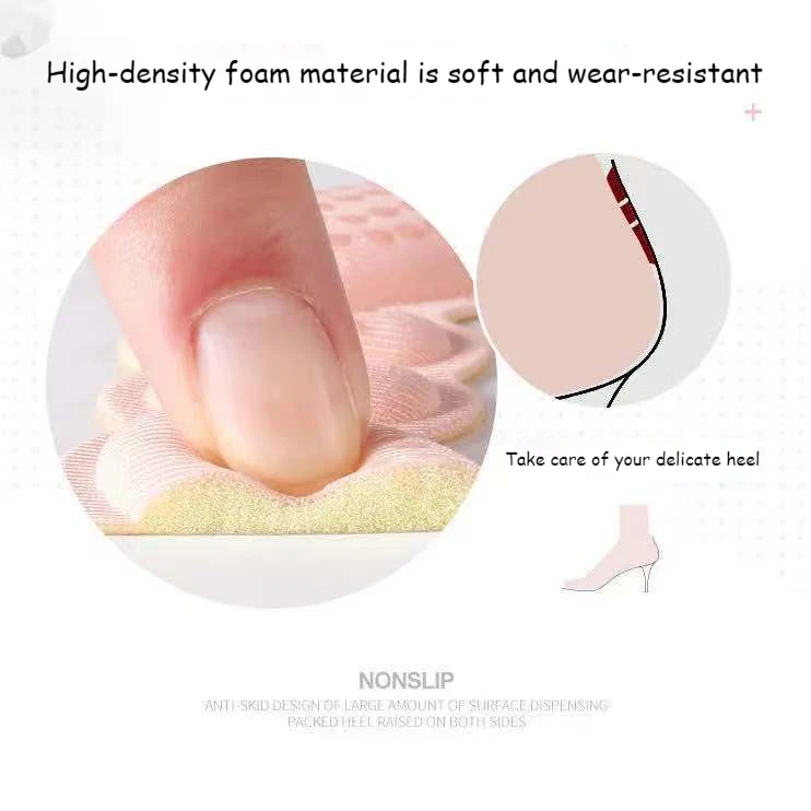 1Pair Women Insoles for Shoes High Heels Adjust Size Adhesive Heel Liner Grips Protector Sticker Pain Relief Foot Care Inserts