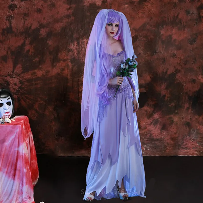 Женский костюм на Хэллоуин для взрослых косплея вечеринки в стиле королевы белый