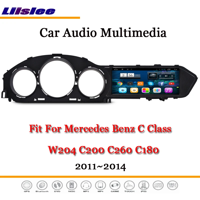 Автомобильная система GPS навигации Android для Mercedes Benz C Class W204 C200 C260 C180 2011 ~ 2014 Радио