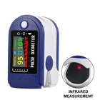 Пульсоксиметр SPO2 Пальчиковый медицинский портативный для измерения пульса и уровня кислорода в крови, светодиодный цифровой дисплей