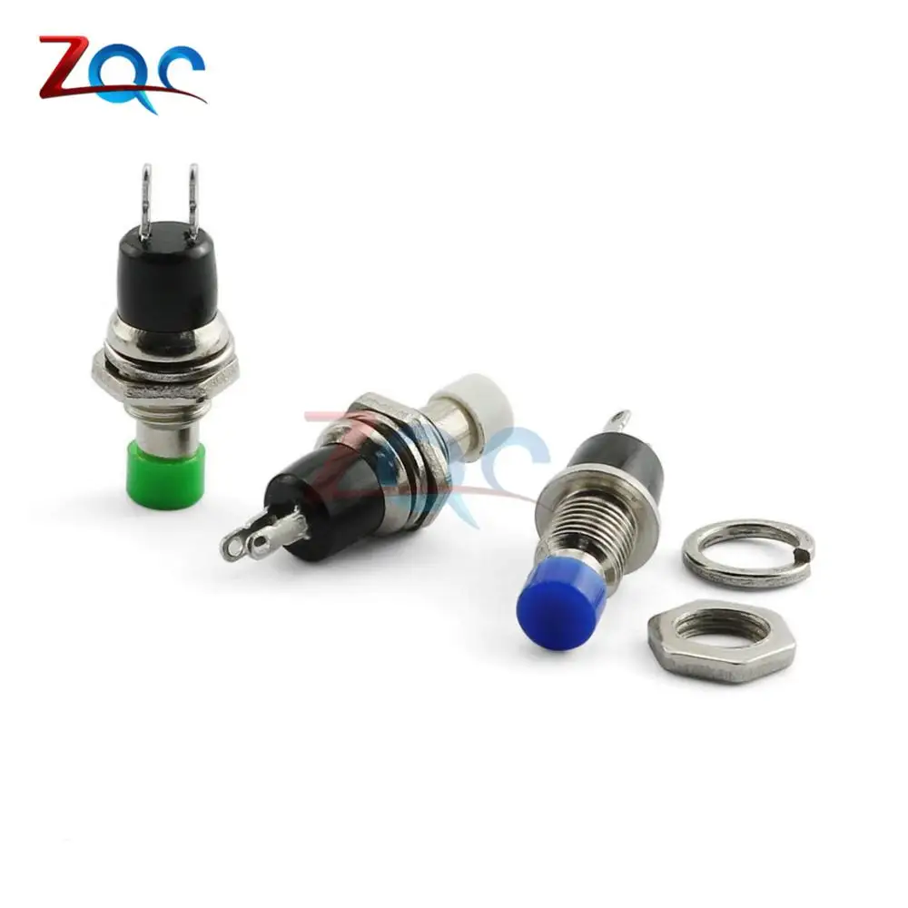 5 шт. детский многоцветный кнопочный выключатель 7 мм | Обустройство дома