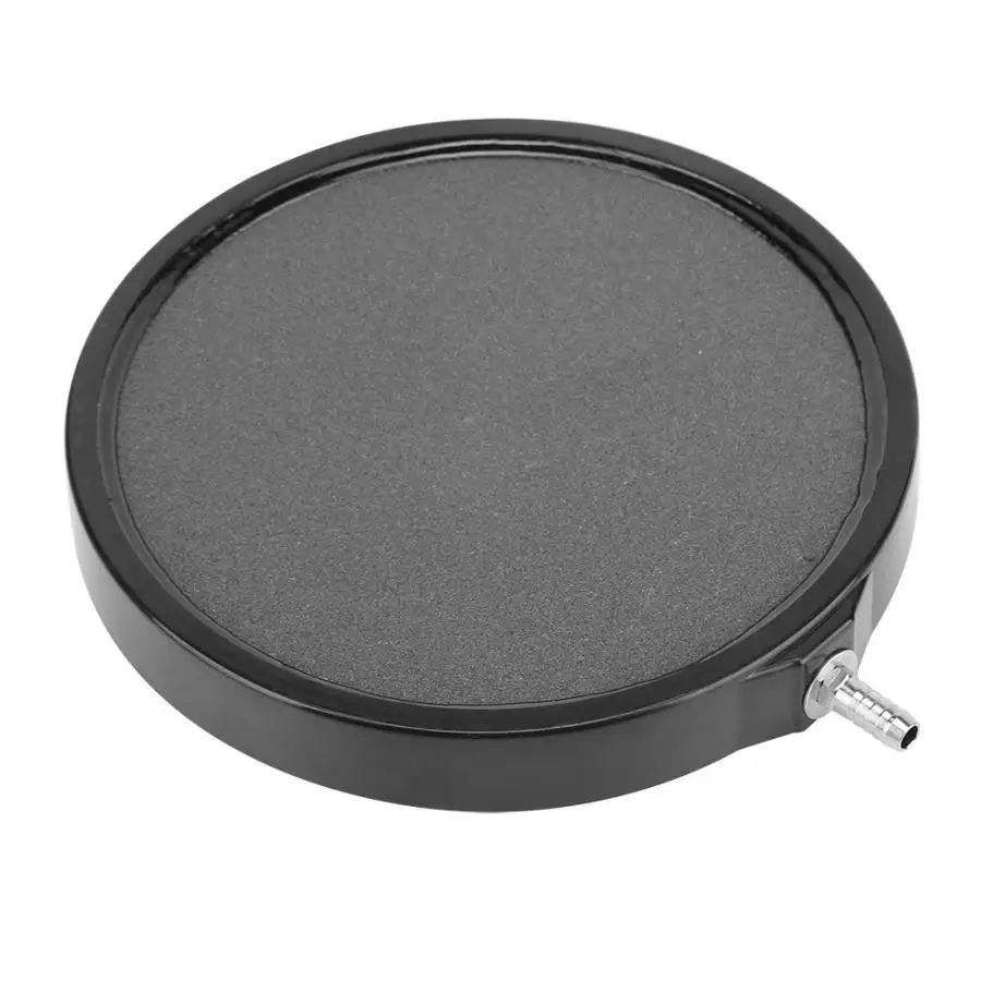 Аквариум Пруд для рыб аквариум воздушный насос 21 см черный круглый пузырь