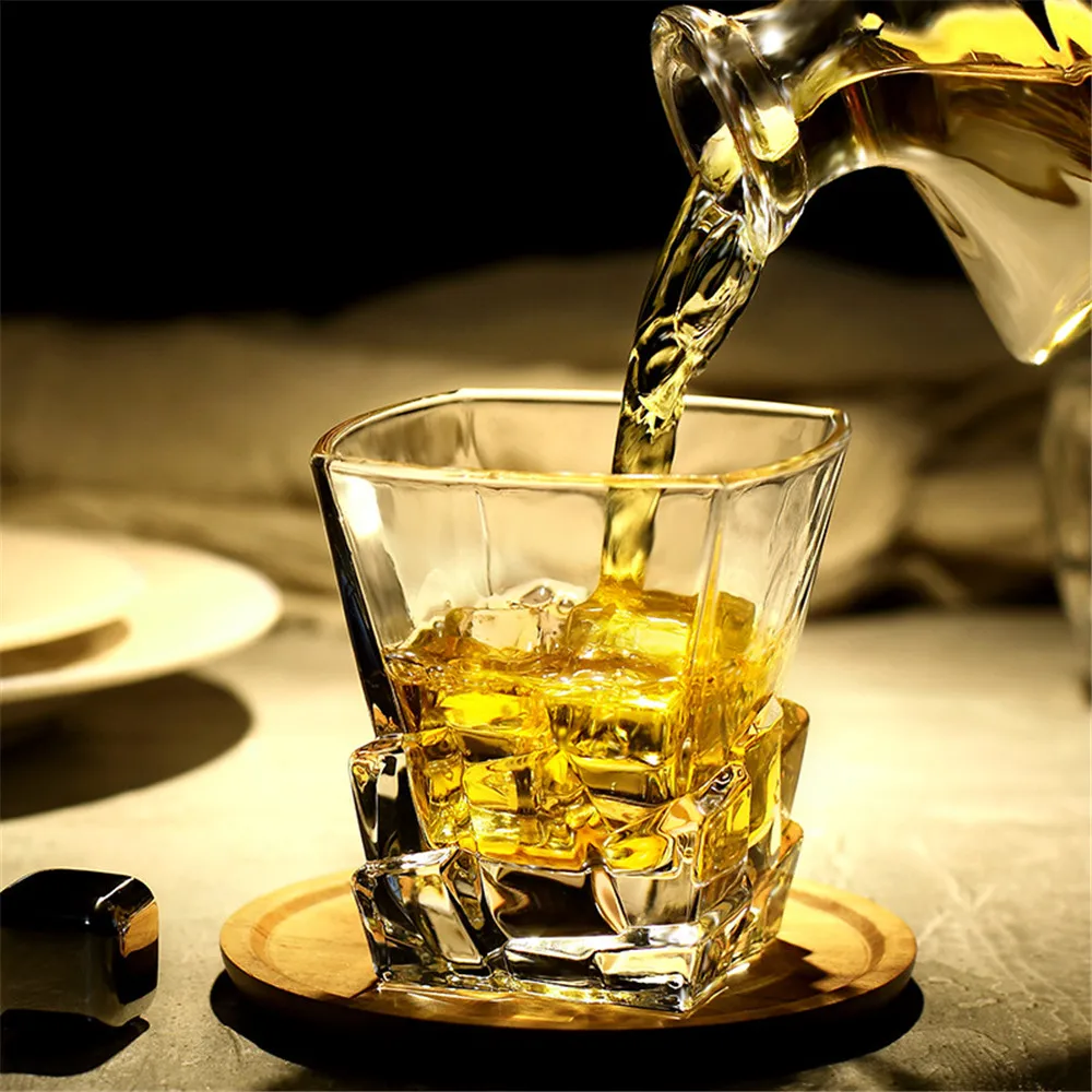 Праздничные бокалы для виски Copo без свинца хрустальные высокой емкости бокал