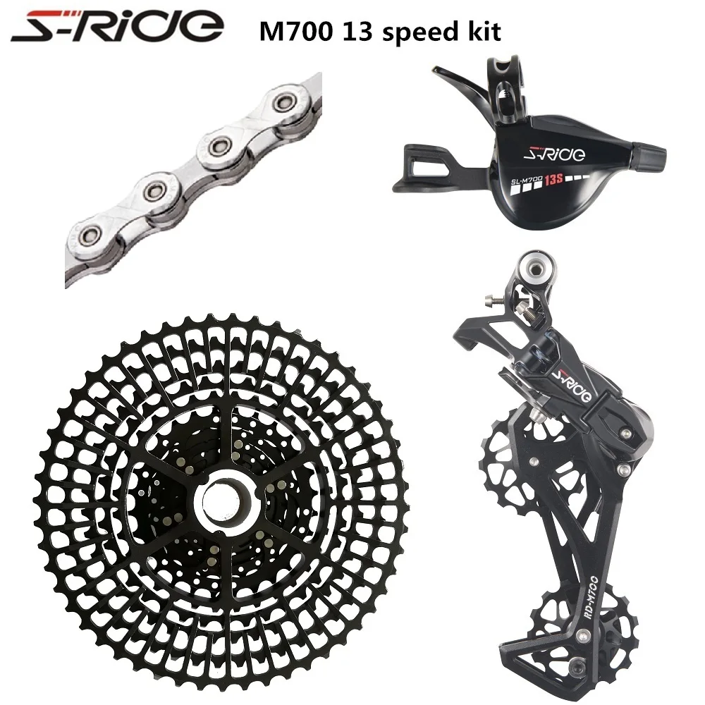 S RIDE M700 13 Скорость переключения передач + задний переключатель 52T кассеты/передних