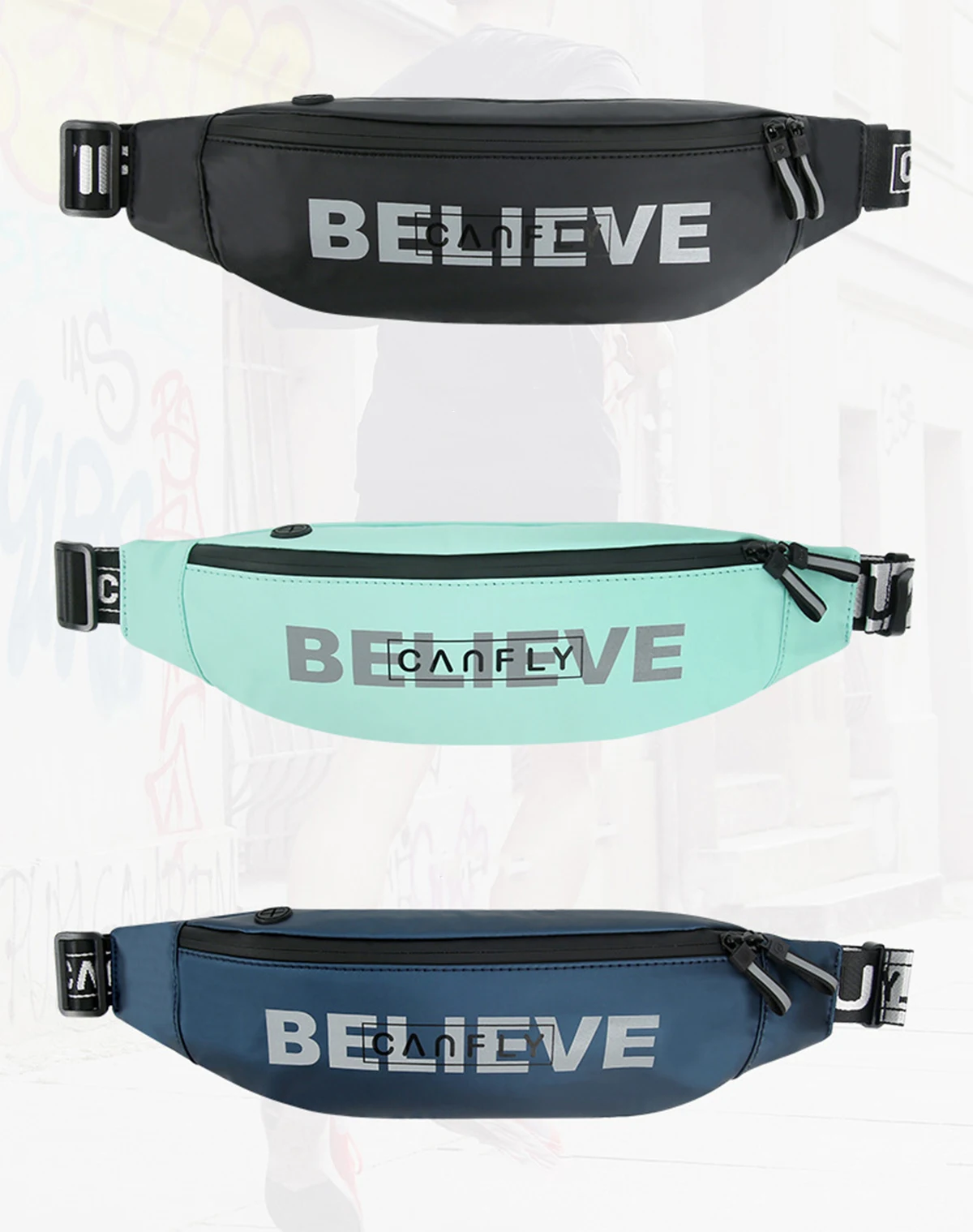 

Adjustable Waterproof Breathable Moto Cycling Running Waist Bag Fitness Belt Pack Mobile Phone Holder Jogging Sports Bag