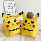 Рюкзак TAKARA TOMY с покемоном, Сумка с мультяшным принтом Piakchu, вместительная школьная сумка, дорожные сумки для мальчиков и девочек, подарок на день рождения