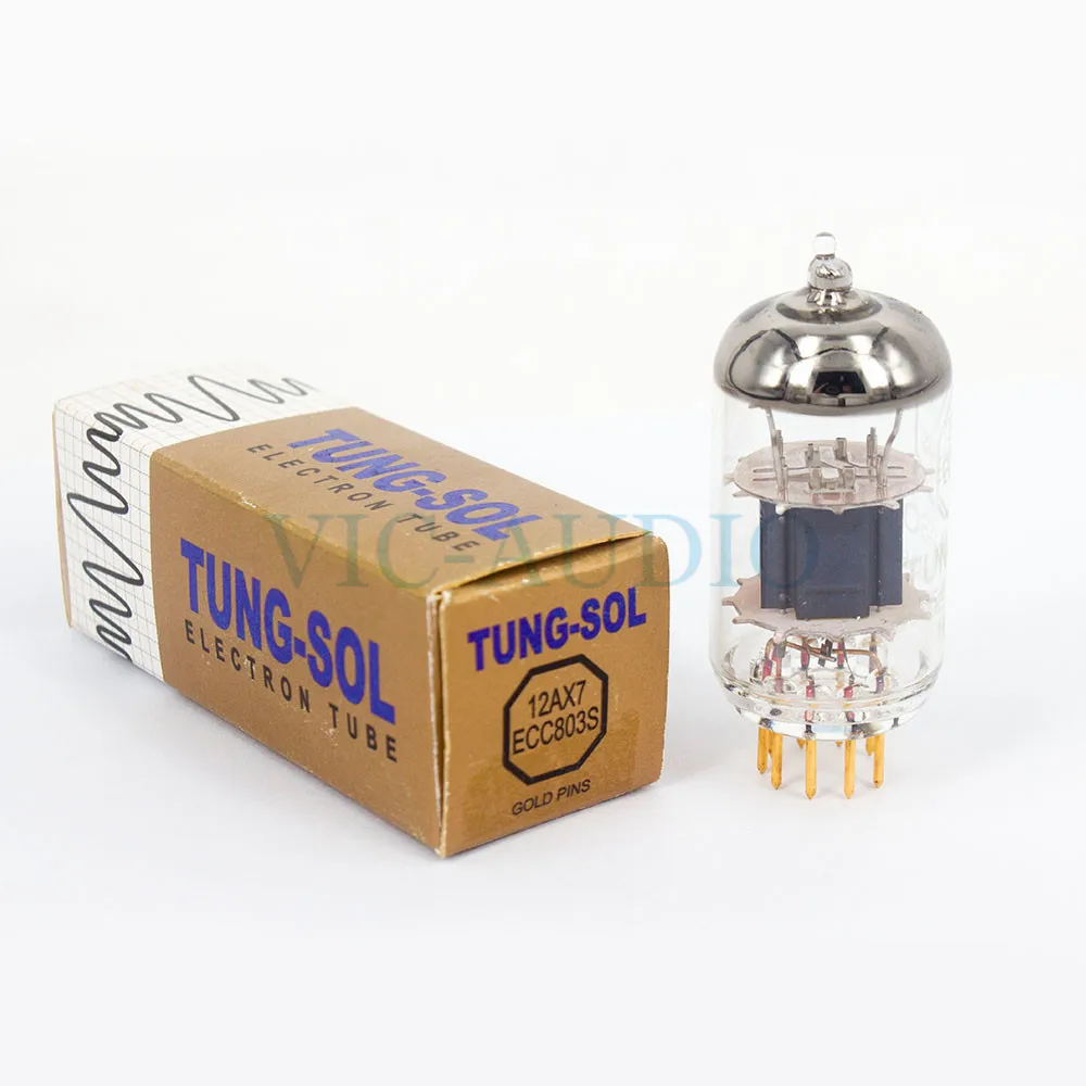Новая электронная трубка TUNG SOL 12AX7 ECC803S 1 шт. для России вакуумная Сменная ECC83 ECC803 6N4