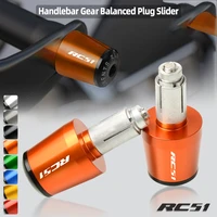 for honda rc51 rc 51 2000 2001 2002 2003 2004 2005 2006 motorcycle accessories 22mm handlebar grips handle bar cap end plugs