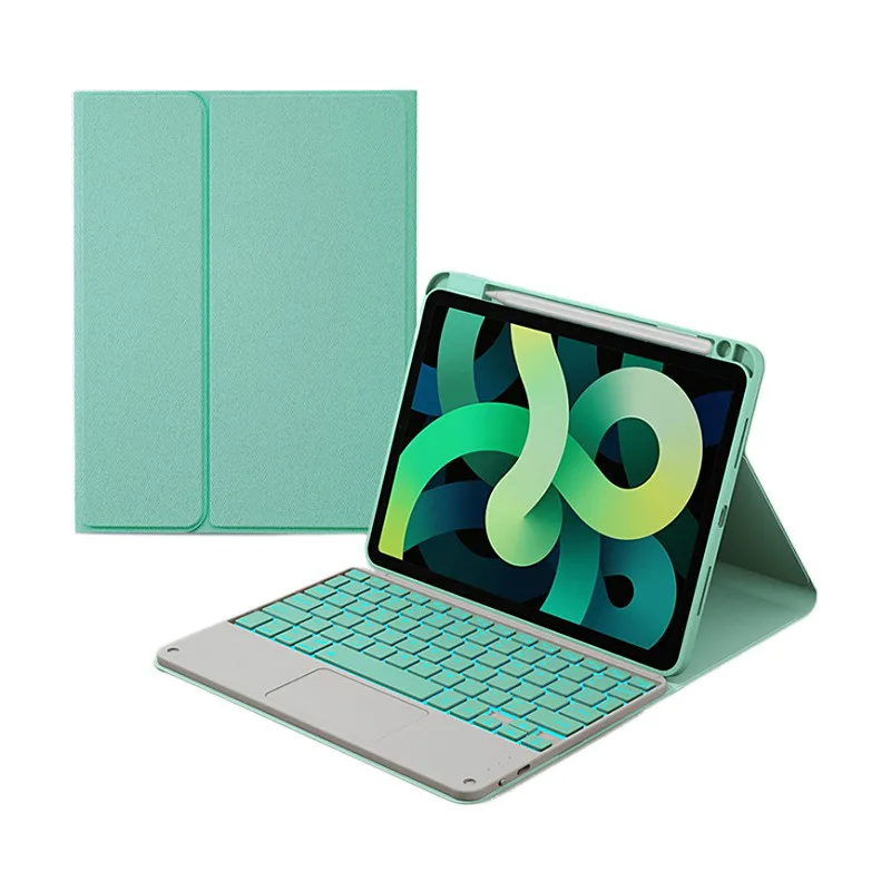 Модный чехол для IPad 10 2 2020 2019 Air 3 4 Pro 11 5 2021 Беспроводная Bluetooth сенсорная клавиатура