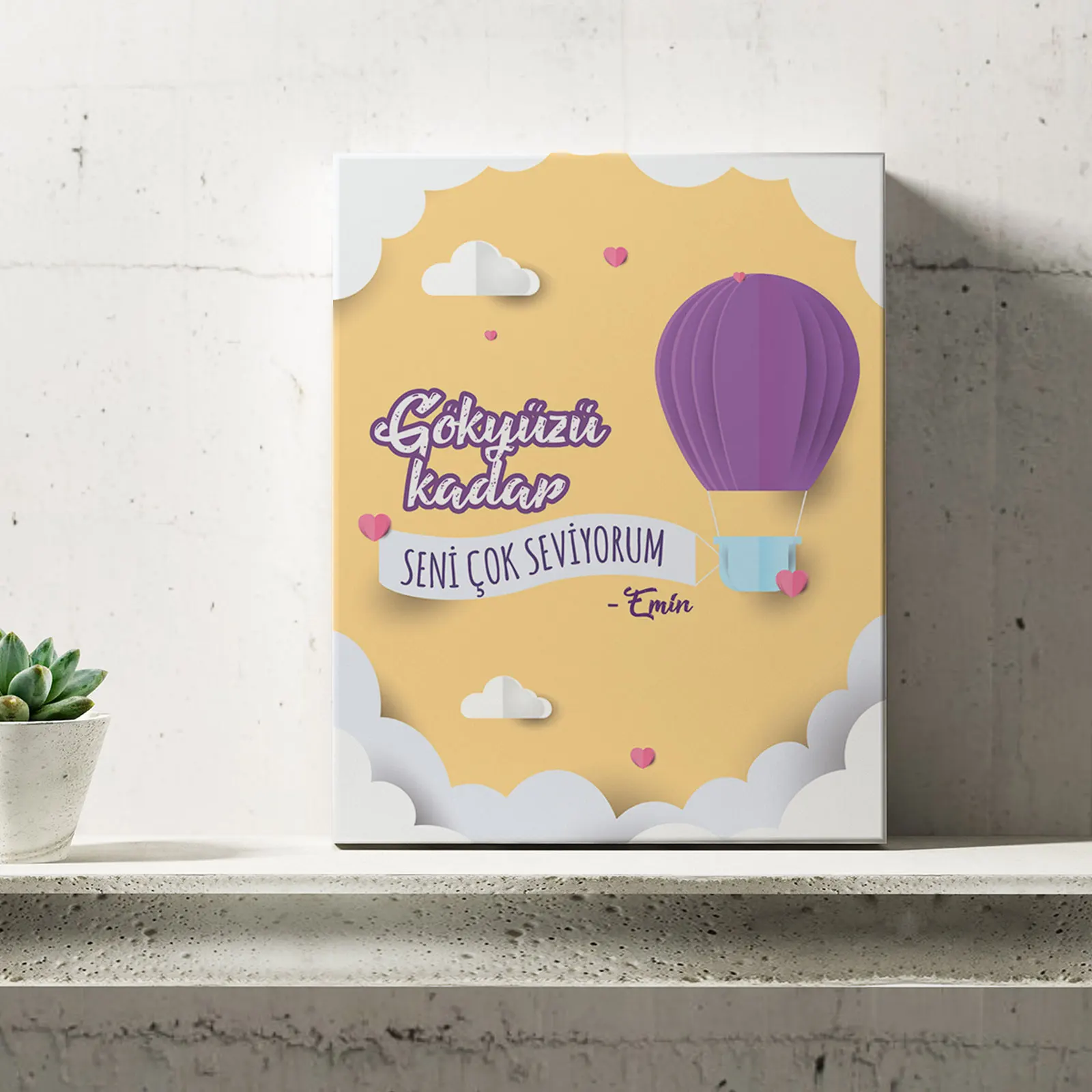 

Personalized Romantic Design Mini Canvas-19