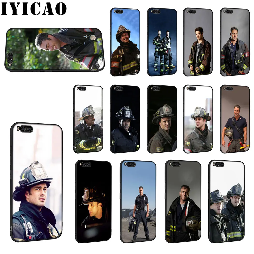 Чехол для телефона Chicago Fire Tv Series мягкий чехол Xiaomi Mi 9 8 6 A2 Lite A3 9T Pro A1 F1 MAX 3 2S CC9E