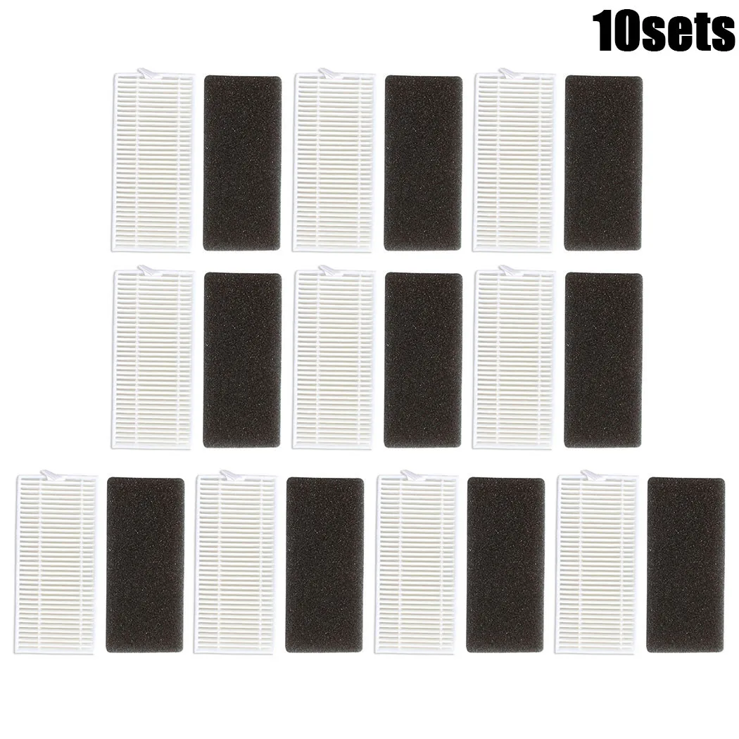 

Набор фильтров для Lefant M200, M201, M520M, M501, Роботизированная зеркальная Бытовая пылесборник, аксессуары, 10 шт.