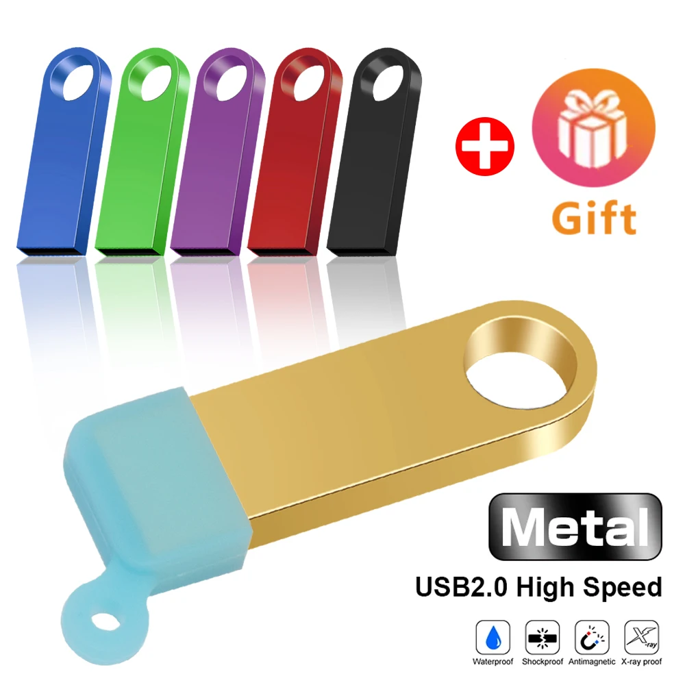 

Металлический USB-флеш-накопитель, 4 ГБ, 8 ГБ, 16 ГБ, 32 ГБ, 64 ГБ