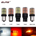 Светодиодный фонарь поворота 1156, BA15S, P21W, CanBus 1157, BAY15D, BAU15S, PY21W, 3014, 144smd, T20 светодиодный 7440, W21W, W215 Вт