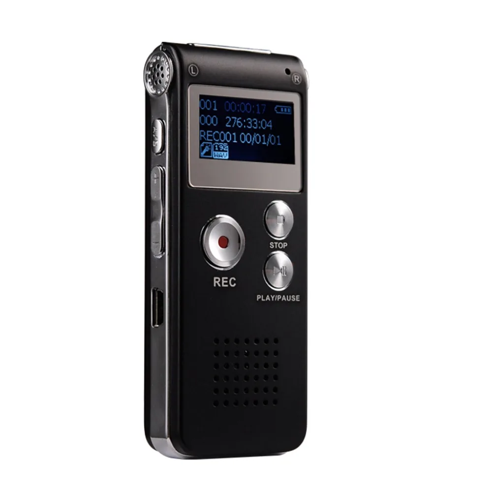 8GB Клип USB Цифровой диктофон Аудио Диктофон Запись Ручка MP3 плеер