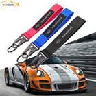 Брелок для автомобиля, с вышивкой, нейлоновый брелок для ключей