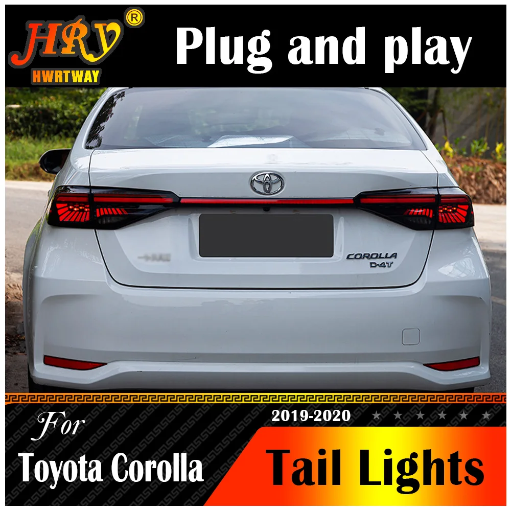 

Car Styling Taillight For Toyota Corolla 2019 2020 Taillights Corolla Dynamic Design Led