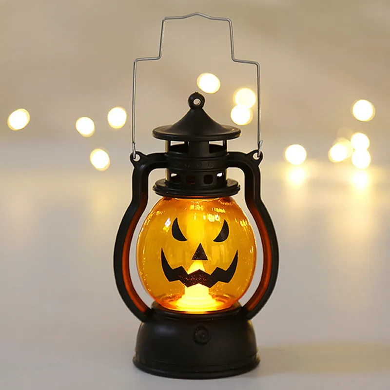 Тыква череп светодиодный пони Фонари Хеллоуина Опора рождественские рекламные