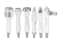 2020 6 in 1 hydrafacial h2o2 small bubble BIO hot  cold hammer deep cleansing beauty machine