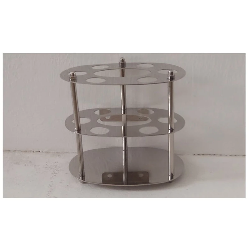 6 отверстий из нержавеющей стали полировальный держатель для зубной щетки полка