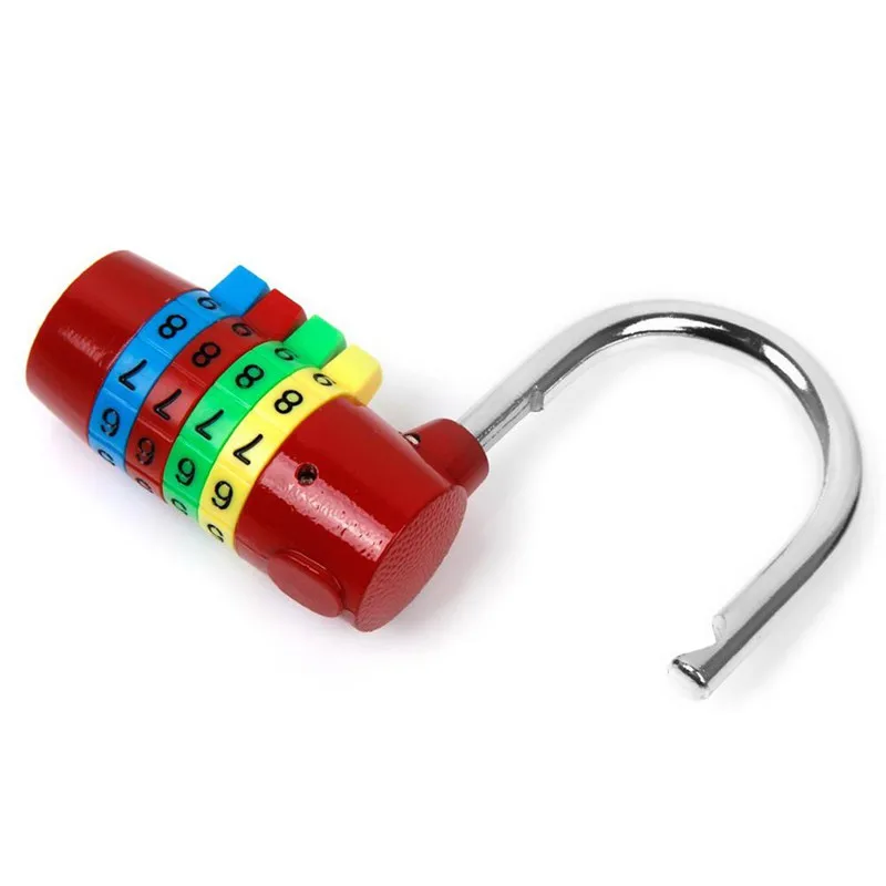 Новинка 2019 2 цвета сброс кода с 4-значным номером кодом комбинированный замок