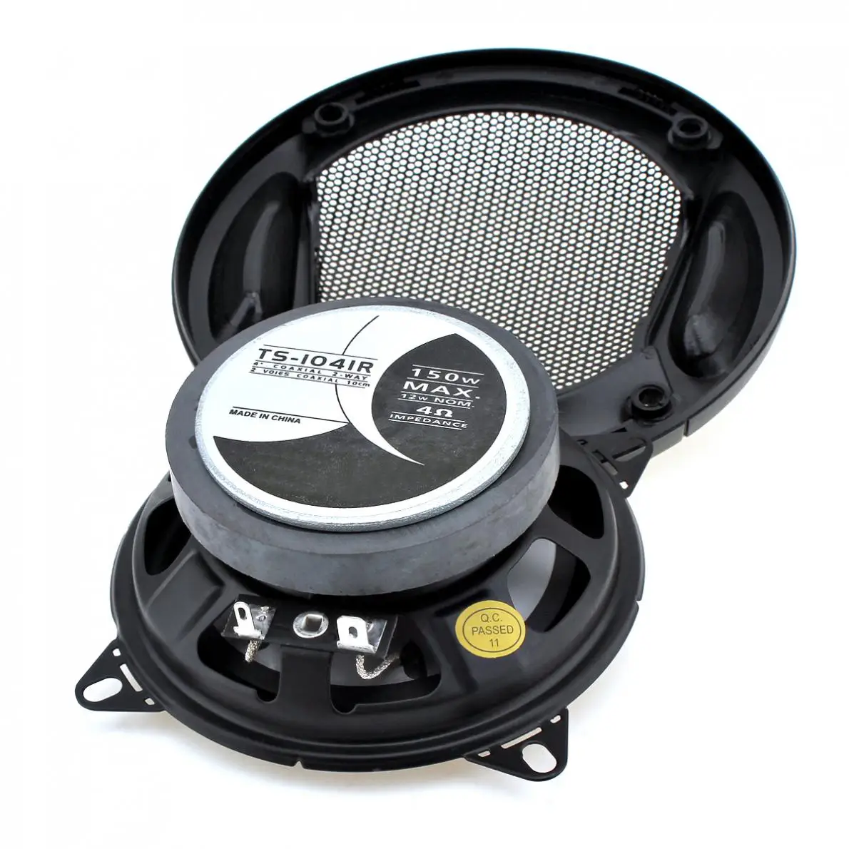 2 шт. 150 Вт двухконусный автомобильный коаксиальный звуковой сигнал Авто Аудио